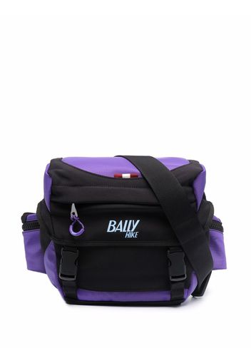 Bally logo colour-block belt bag - Nero