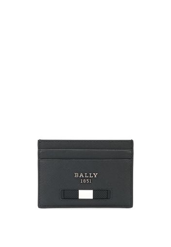 Bally Bhar leather card holder - Grigio