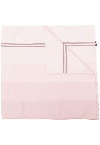 Bally stripe-trim scarf - Rosa