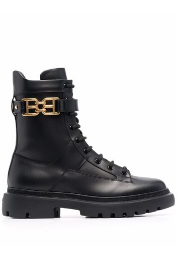 Bally lace-up ankle boots - Nero