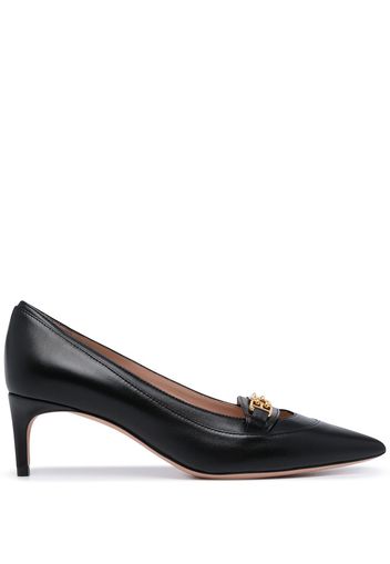 Bally logo-plaque pumps - Nero