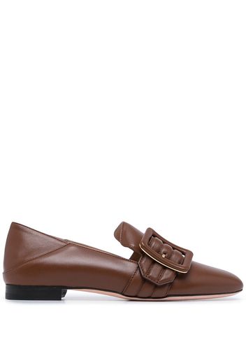 Bally buckle-detail loafers - Marrone
