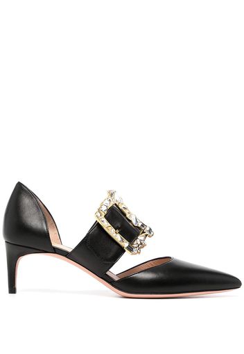 Bally buckle-detail pointed pumps - Nero