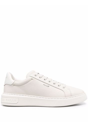 Bally Miky_ pebbled low-top sneakers - Bianco