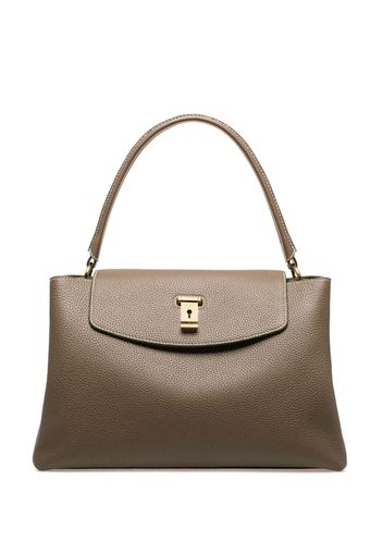 Bally Layka leather tote bag - Marrone