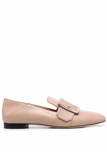 Bally buckled leather loafers - Toni neutri