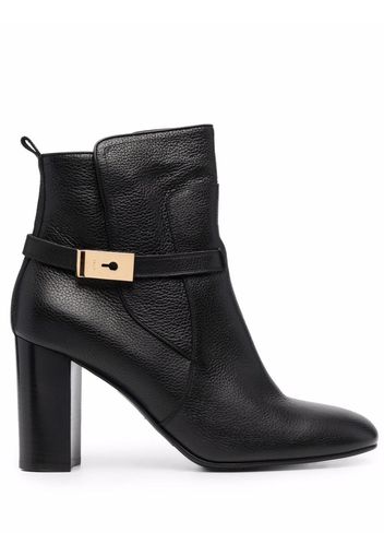 Bally high-heel leather boots - Nero