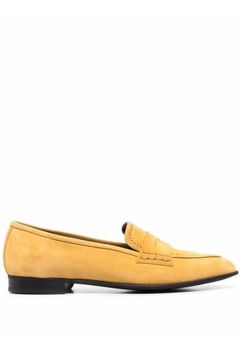 Bally low-heel suede loafers - Giallo