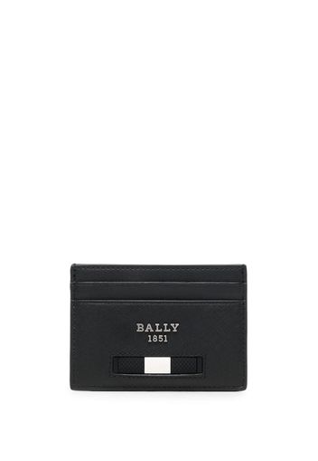 Bally logo plaque cardholder - Nero