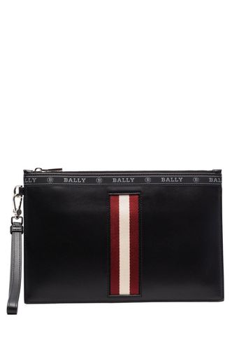 Bally Benery logo-trim leather wallet - Nero