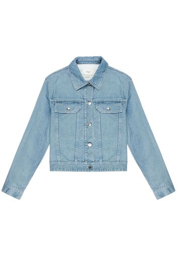 Bally buttoned washed-denim jacket - Blu