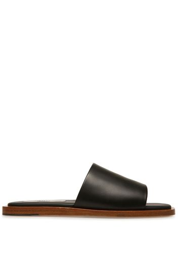 Bally Sabian Tu leather slides - Nero