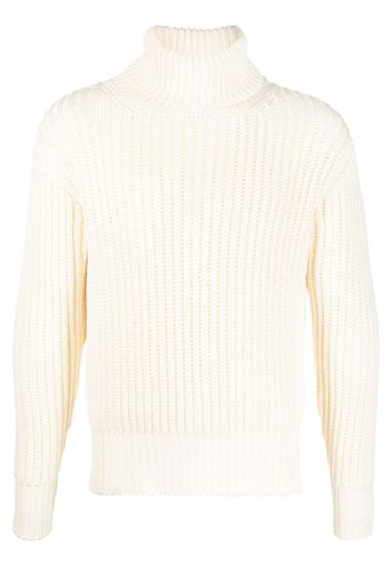 Bally chunky-knit roll neck jumper - Toni neutri