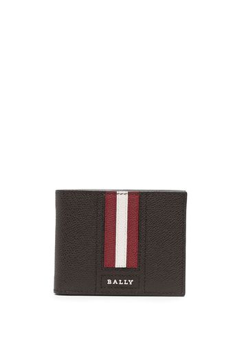 Bally bi-fold leather wallet - Marrone