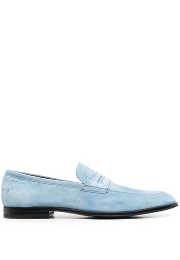 Bally Mocassini Webb in pelle - Blu