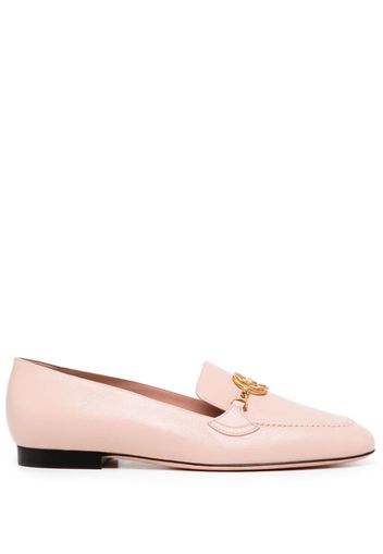 Bally Obrien embellished leather loafers - Rosa