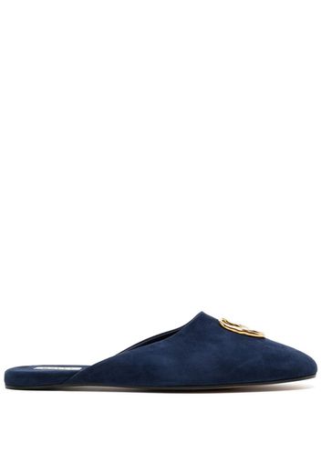 Bally San Fernando suede slippers - Blu