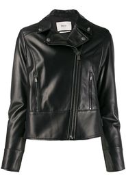 fitted biker jacket