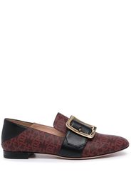 Bally buckle-detail loafers - Rosso