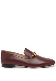 Bally Darcie leather loafers - Rosso