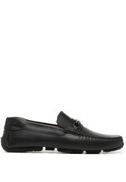 Bally horsebit-detail leather loafers - Nero