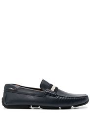 Bally Pearce stripe-trim detail loafers - Blu