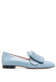 Bally side buckle-detail loafers - Blu