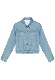 Bally buttoned washed-denim jacket - Blu