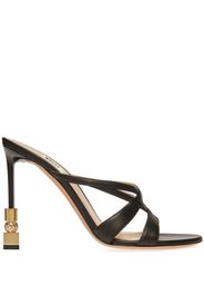 Bally Carolyn 105mm leather sandals - Nero