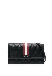 Bally quilted leather shoulder bag - Nero