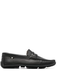 Bally grained-texture leather loafers - Nero