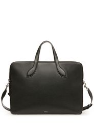 Bally combination-lock leather laptop bag - Nero