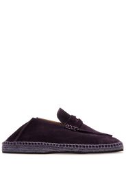Bally Kolby-W logo-plaque espadrilles - Grigio