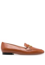 Bally Obrien embellished leather loafers - Marrone