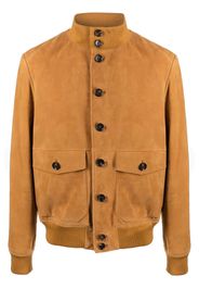 Bally Bomber in pelle - Marrone