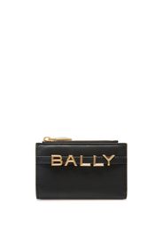 Bally logo-lettering wallet - Nero