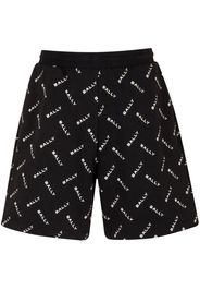Bally Shorts sportivi con stampa - Nero