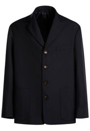 Bally notched-collar single-breasted blazer - Blu