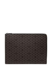 Bally Pennant-print laptop bag - Marrone