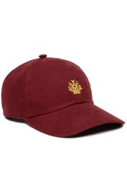Bally logo-embroidered cap - Rosso