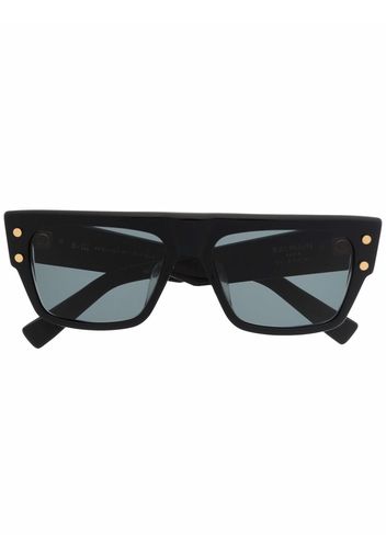 Balmain Eyewear Occhiali da sole squadrati - Nero