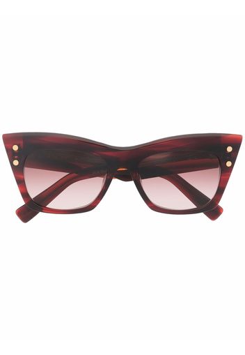 Balmain Eyewear B-II cat-eye frames sunglasses - Rosso