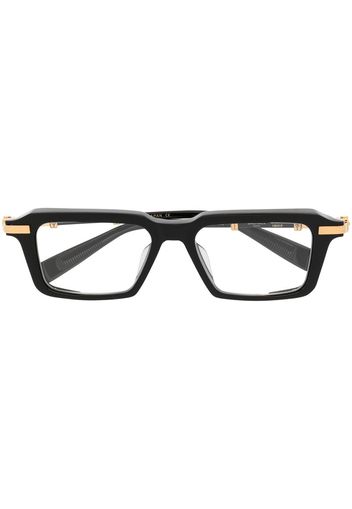 Balmain Eyewear Occhiali squadrati - Nero