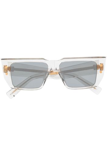 Balmain Eyewear Occhiali da sole B-VI rettangolari - Grigio