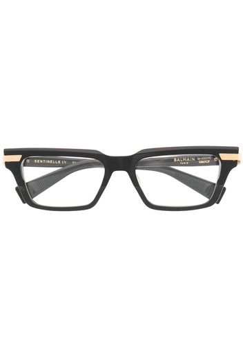 Balmain Eyewear square-frame tinted sunglasses - Nero