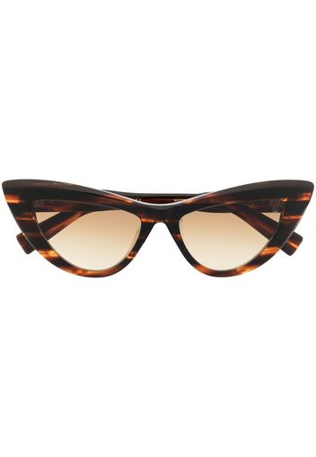 Balmain Eyewear Jolie cat-eye sunglasses - Marrone