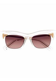 Balmain Eyewear B-II cat-eye transparent sunglasses - Bianco