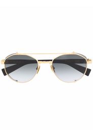 Balmain Eyewear Occhiali da sole tondi - Oro