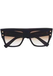 Balmain Eyewear Occhiali da sole B-I squadrati - Blu