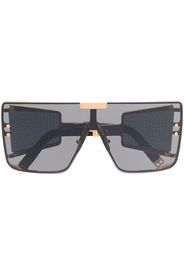 Balmain Eyewear Wonder Boy oversized sunglasses - Nero